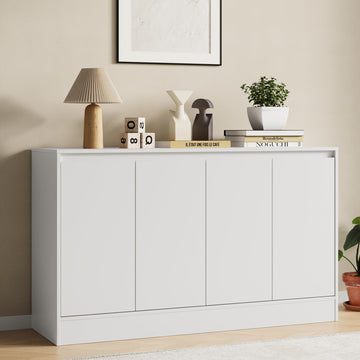 Buffet Cabinet with Doors, Coffee Bar Cabinet with Storage and Adjustable Shelf, Modern Kitchen Buffet Sideboard