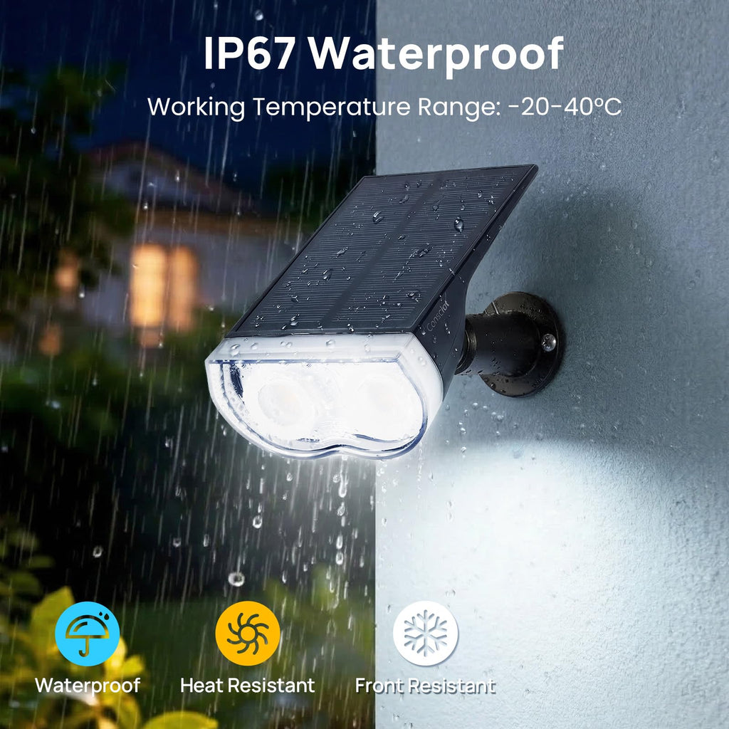 Solar Spot Lights Outdoor Waterproof, Landscape Solar Spotlights