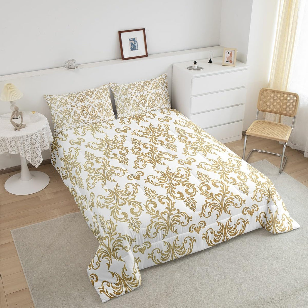 Jacquard Bedding Set King Size for Teens Adults