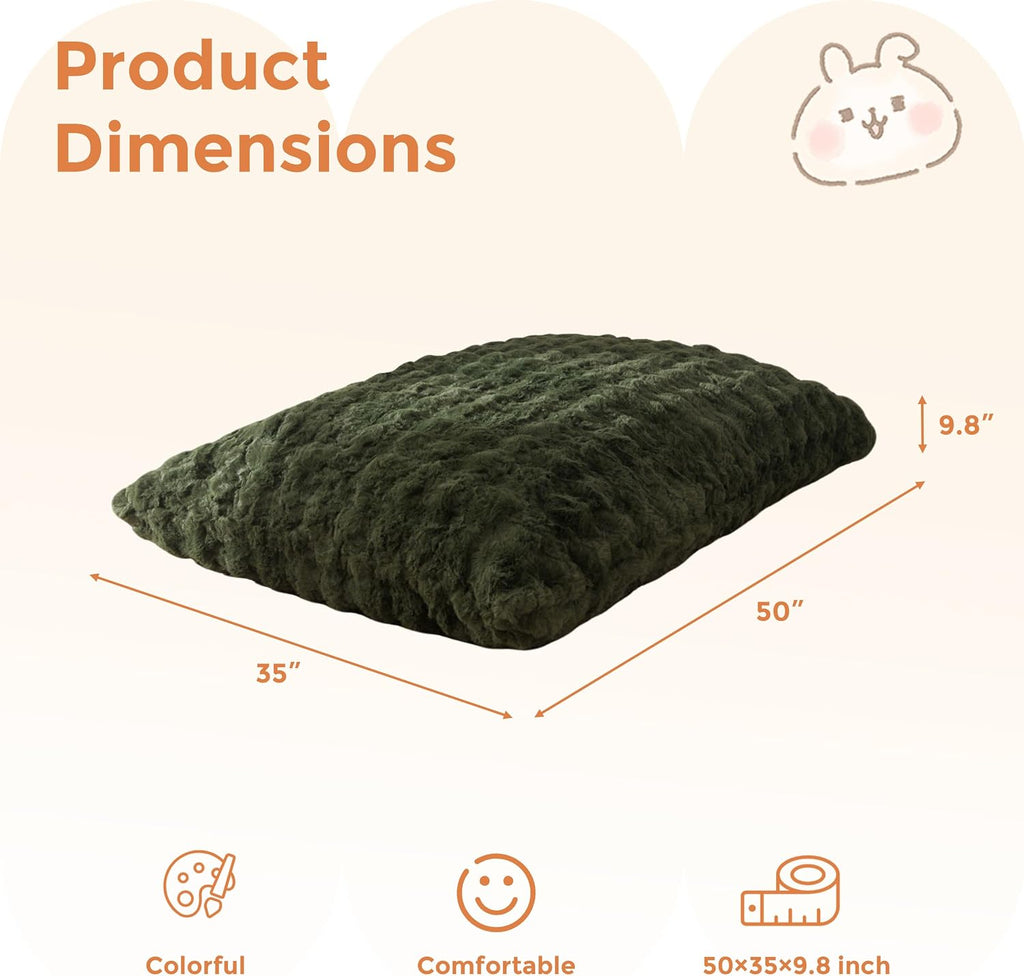 3 in 1 Kids Bean Bag Chair, Comfy Floor Sofa with Removed Cover