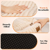 Cat Cave Bed for Indoor Cats, Washable Covered Cat Bed Hooded Kitty Bed Soft Fluffy Pet Bed for Puppy and Small