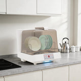 Countertop Dishwashers, 800W Portable Dishwasher Featuring with 6L(1.59G) Built-in Water Tank