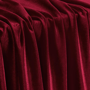 2 Yard Burgundy Fabric 60" Wide for DIY Crafts