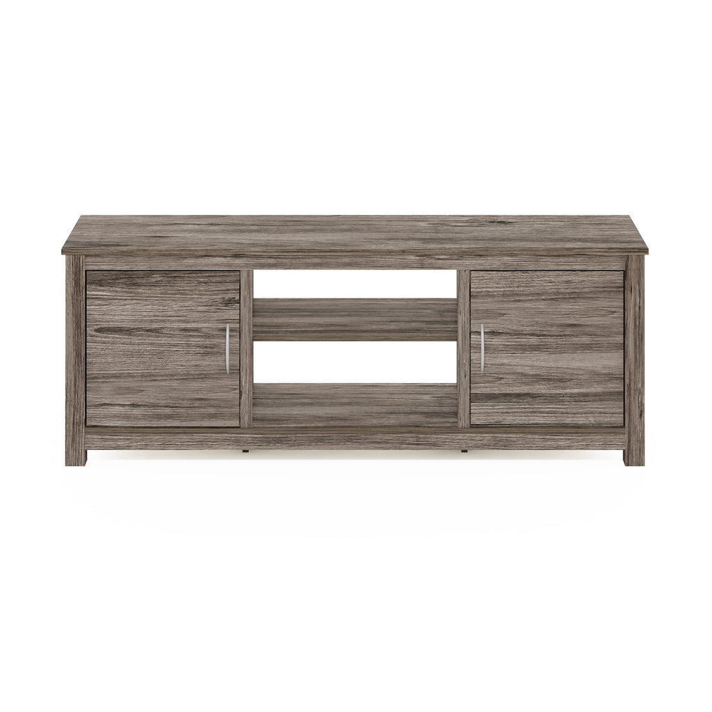 Classic 3-Tier TV Stand for 65 Inch TV, Vintage Oak