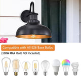 Outdoor Barn Lights, Farmhouse Outdoor Wall Sconces, Rustic Exterior Wall Mount Lights