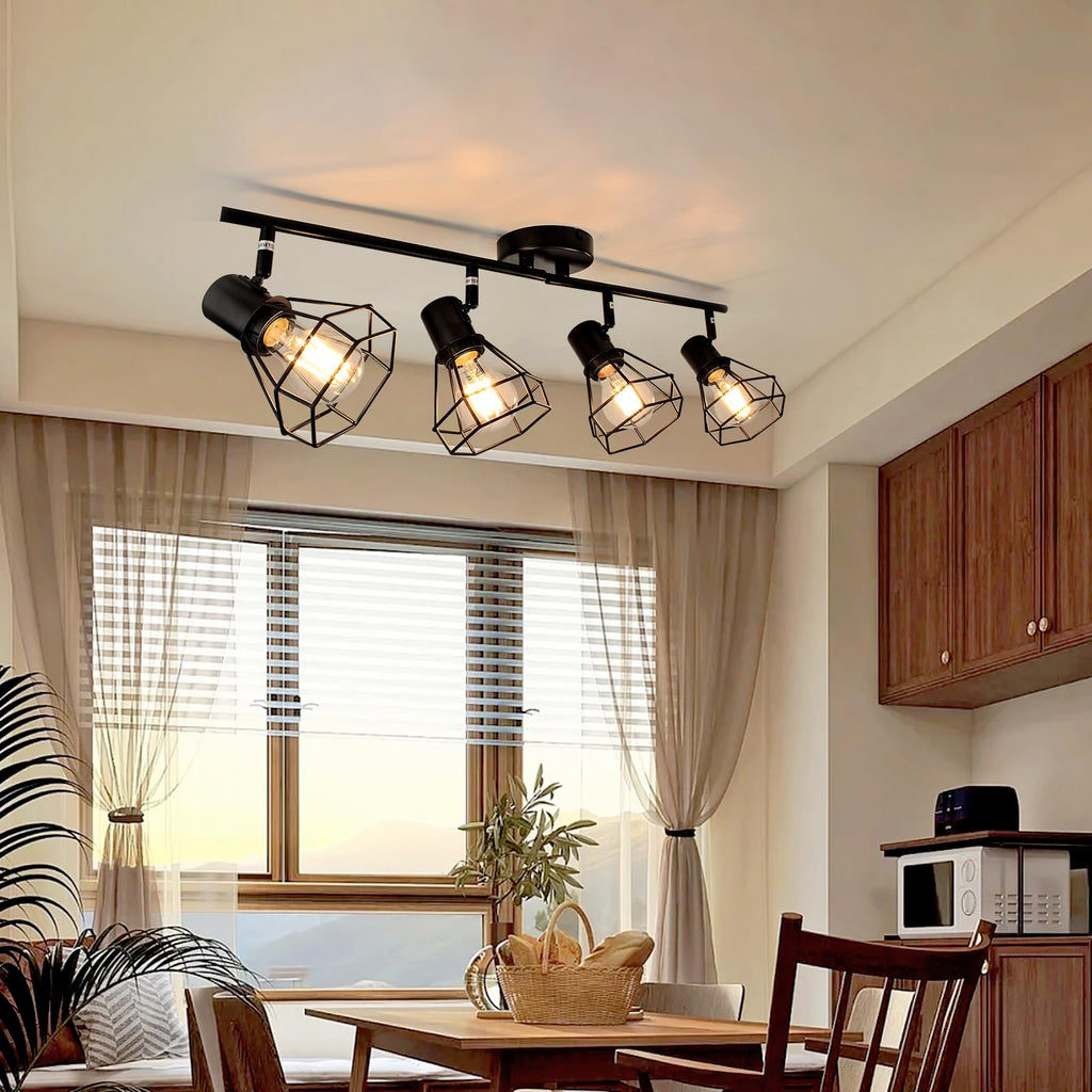Track Lighting Farmhouse, Directional Ceiling Light Fixtures
