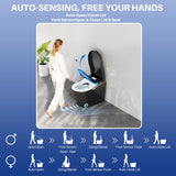 WinZo Modern Smart Toilet with Bidet, One-Piece Elongated, Porcelain, Auto Flush, Heated Seat, Warm Air Drying