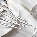 Silverware Set, 30-Piece Flatware Set Cutlery Set Premium 18/10 Stainless Steel, Tableware Include Forks Knives Spoons