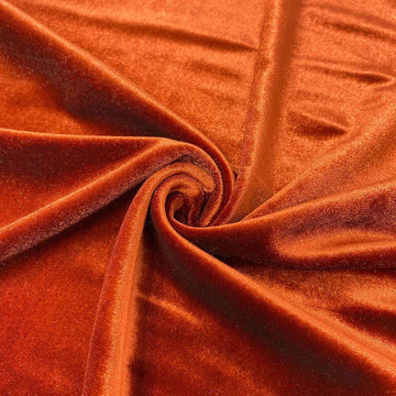 Is 58/60" inches Wide(1 Yard, Rust)
