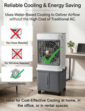 Portable Air Conditioners, Swamp Cooler Evaporative Air Cooler Portable AC Unit for Room