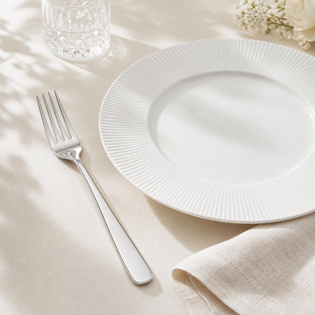 24 Piece Dinner Forks Set, 18/10 Stainless Steel Forks Silverware, 8 Inch