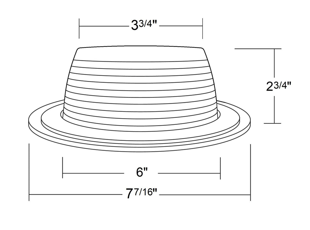 6 inch Nickel Recessed Baffle Trim, Fits 6 inch Housings (17511NK)