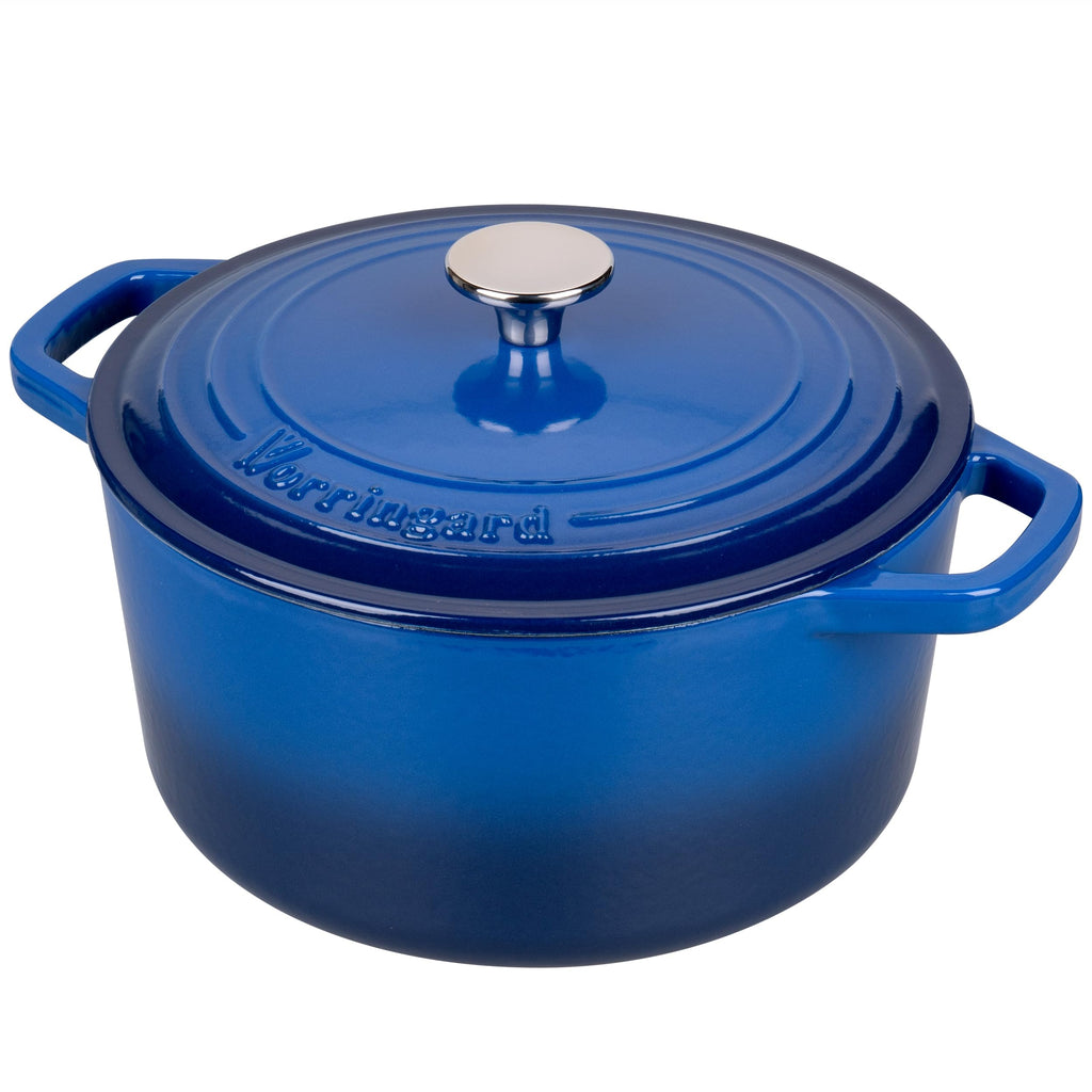 Enameled Cast Iron Dutch Oven Pot with Lid, for Bread Baking, Round Bread Oven- include Sourdough Bread Baking