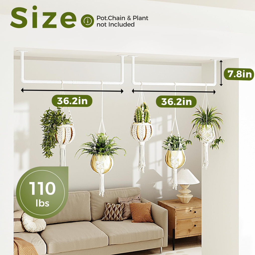 Hanging Planters 2PCS for Indoor Plants Hanging Plant Holder