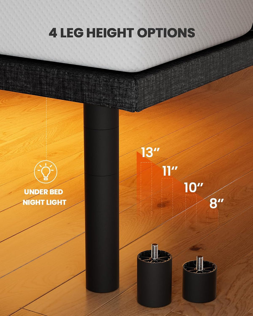 Amada Queen Adjustable Bed Frame with Massage and Zero Gravity