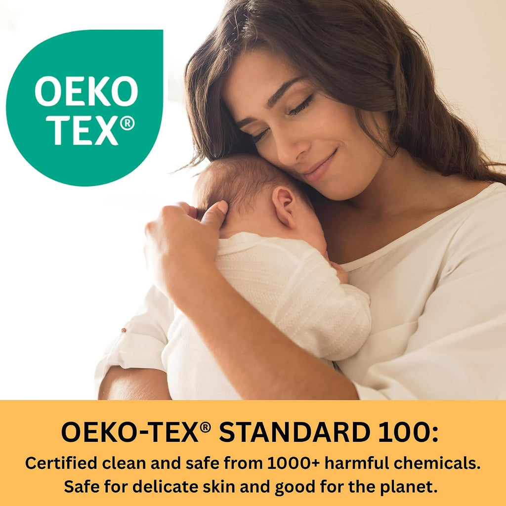 Luxury Faux Fur Baby Blanket - Premium Non-Toxic Gift for Newborn & Toddler - Oeko-TEX Certified, Shed-Free, Machine