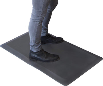 39" Anti-Fatigue Standing Desk Ergonomic Comfort Mat-Commercial Office Home Garage Kitchen Rug, Gray