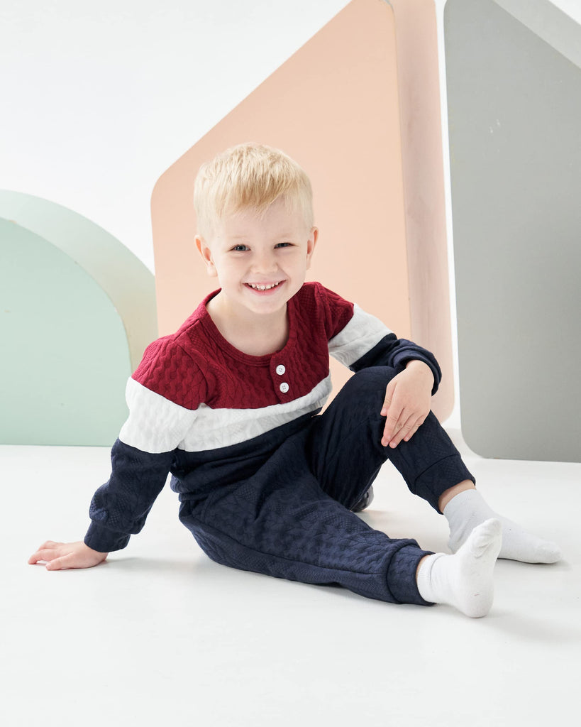 2 3 Year Old Boy Clothes Color Block Baby Boy Winter Outfits Baby Christmas Outfit 2T 3T Boy Clothes Winter