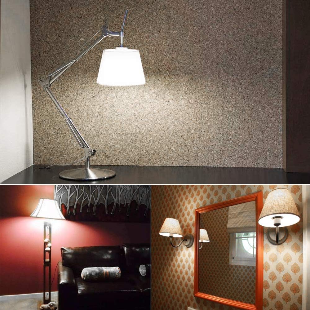 E17 LED 10W Light Bulb,80-100W Equivalent,Intermediate Base,Not Dimmable 6000K White 1000LM Lighting, Ceiling