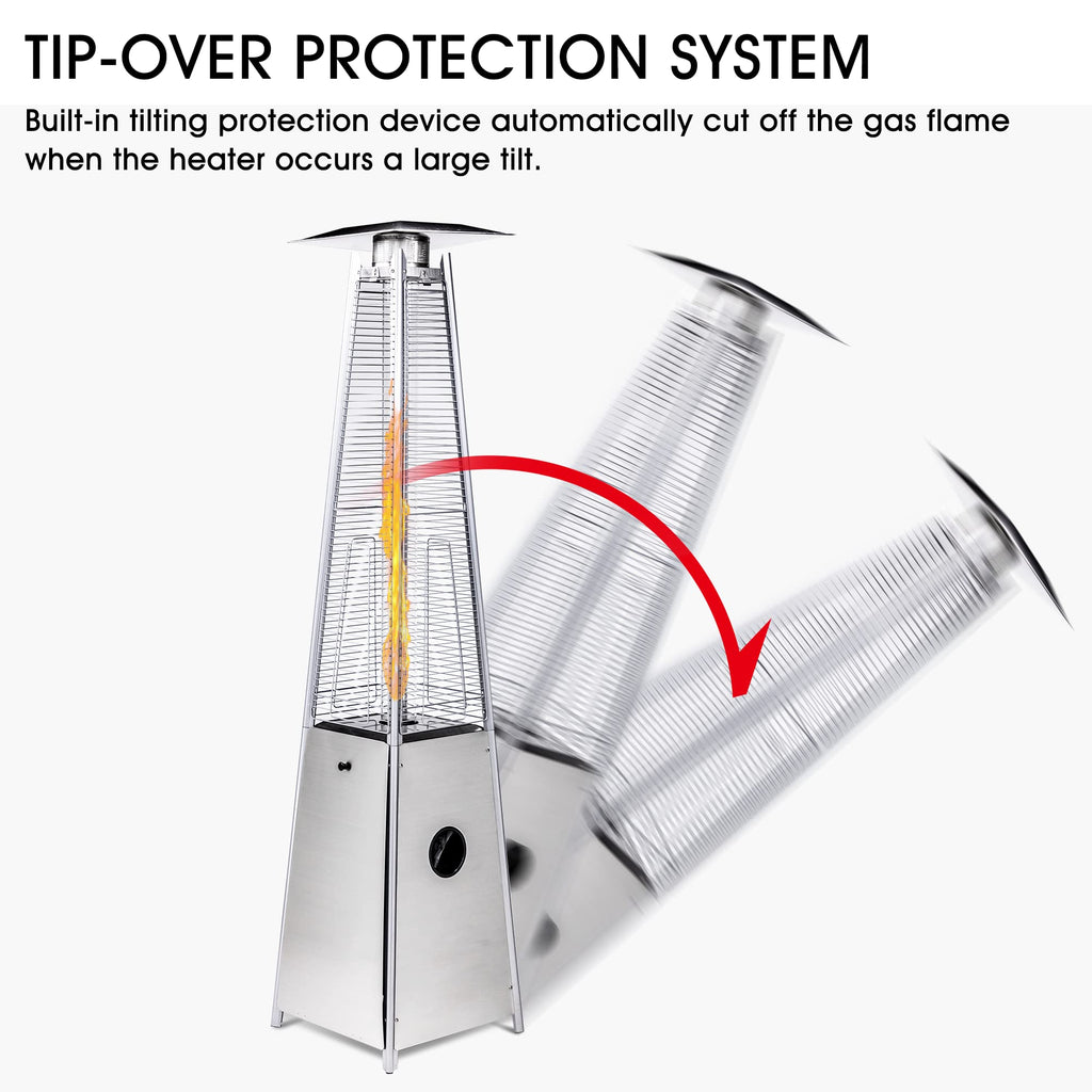 Quartz Glass Tube Patio Heater, Outdoor Heater
