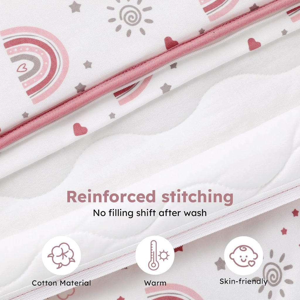 Sleep Sack 2.5 TOG Winter Cotton Wearable Blanket with Way Zipper, Warm Soft Sleeping Bag