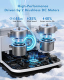 4-in-1 Portable Air Conditioners: 1700ml Tank Mini Air Conditioner with 120° Oscillating 16.5ft Remote