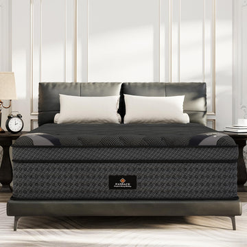 (High-End Upgraded) Luxury 12 Inch Full Size Hybrid Mattress in a Box | with Gel Memory Foam & Pocket Springs, 7-Zone