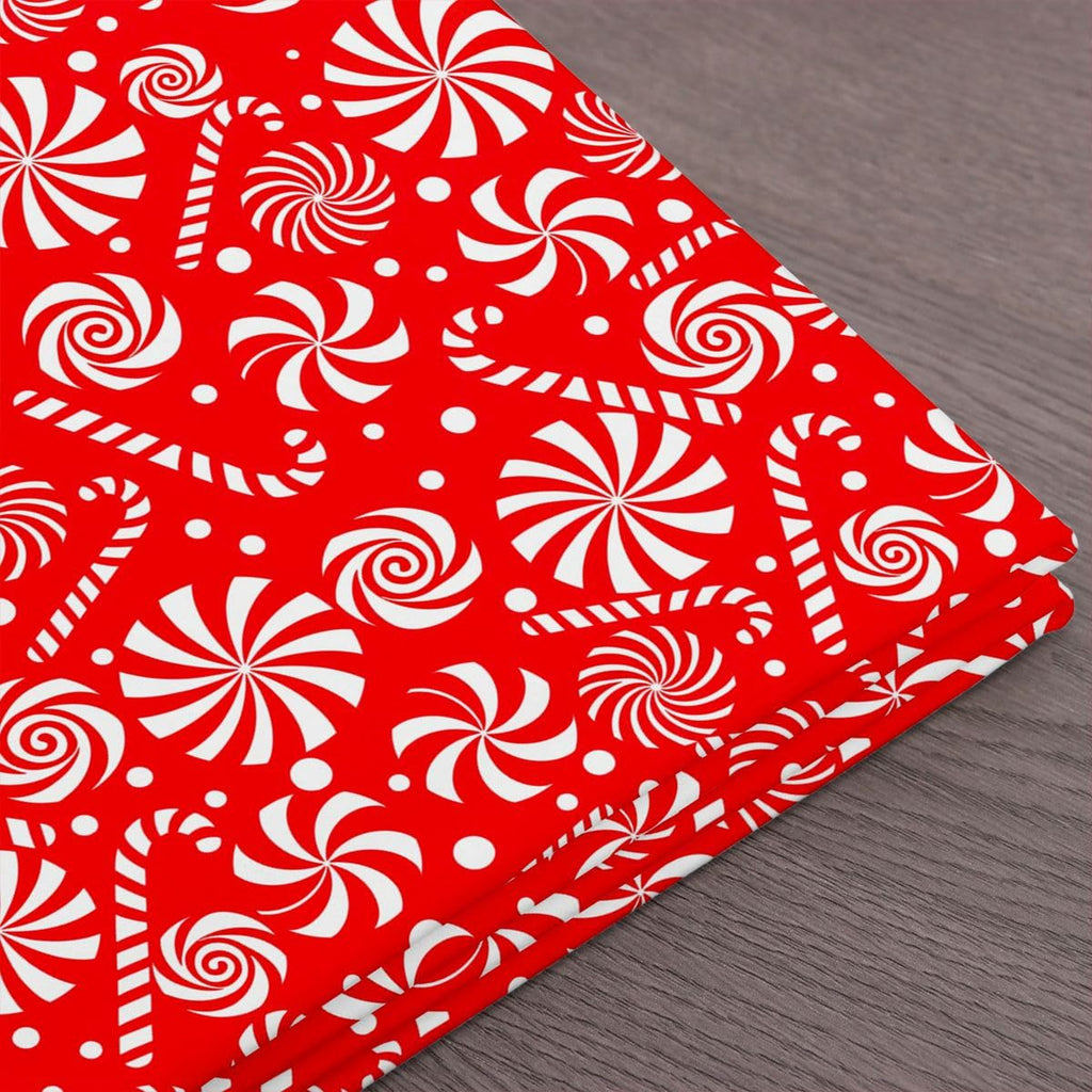 Christmas Candy Fabric by The Yard Soft 1 Yard