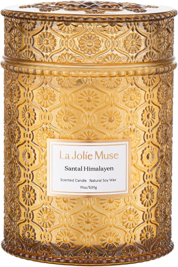 Santal Himalayen Scented Candles, 19 oz Natural Soy - Set of 19