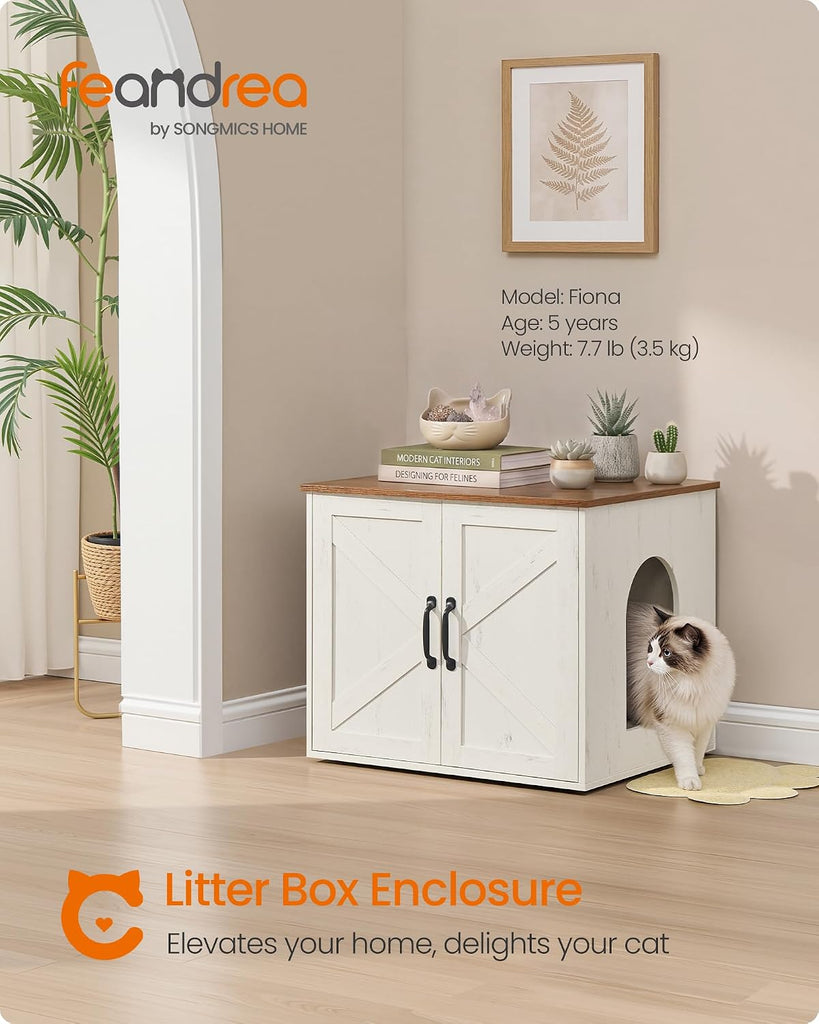 Cat Litter Box Enclosure, Indoor Pet House End Table