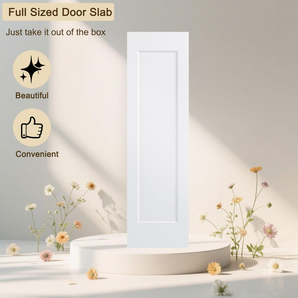 24x84 in 1-Panel White Primed Interior Door Panel