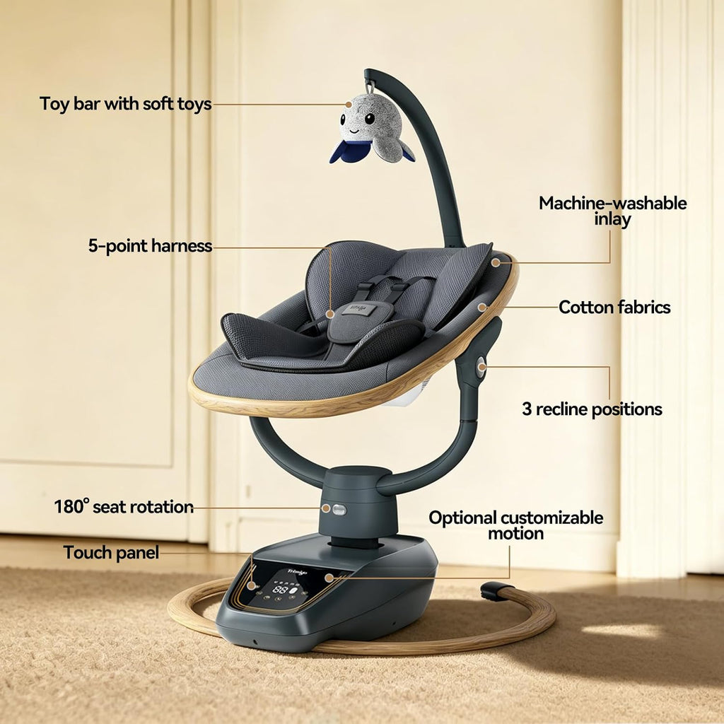 Electric Baby Swing for Infant to Toddler,Newborn &Infant Swing