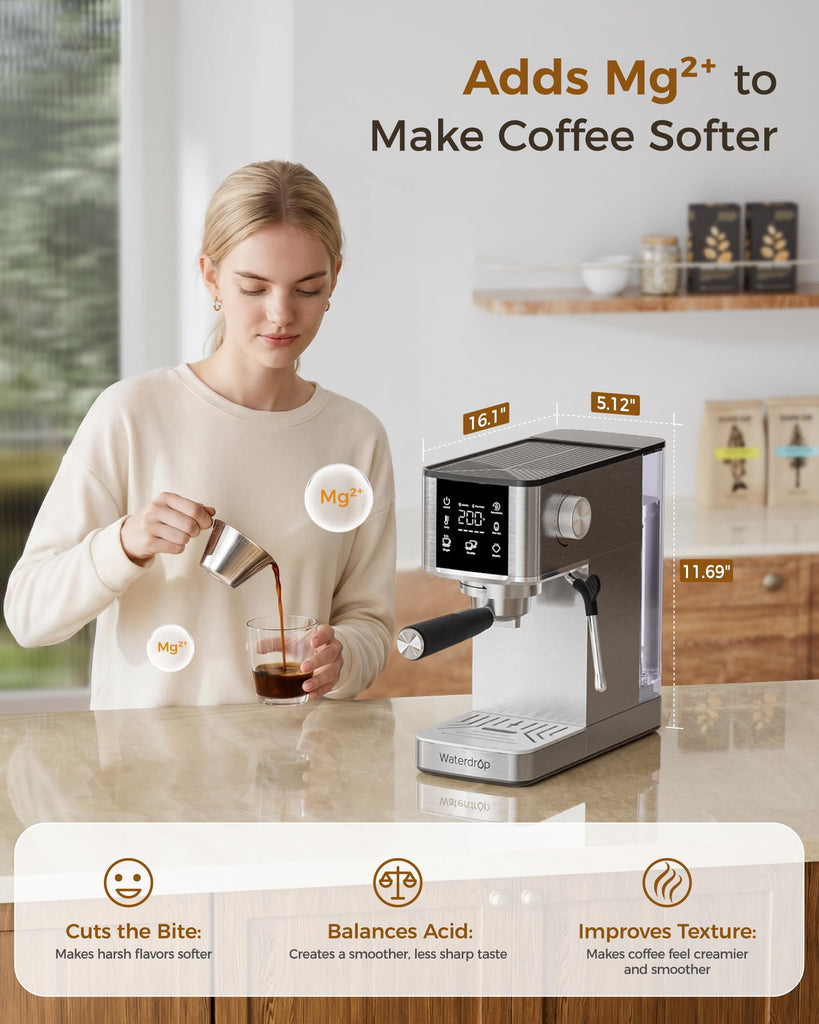 Semi-Automatic Espresso Machine, 20 Bar Pressure