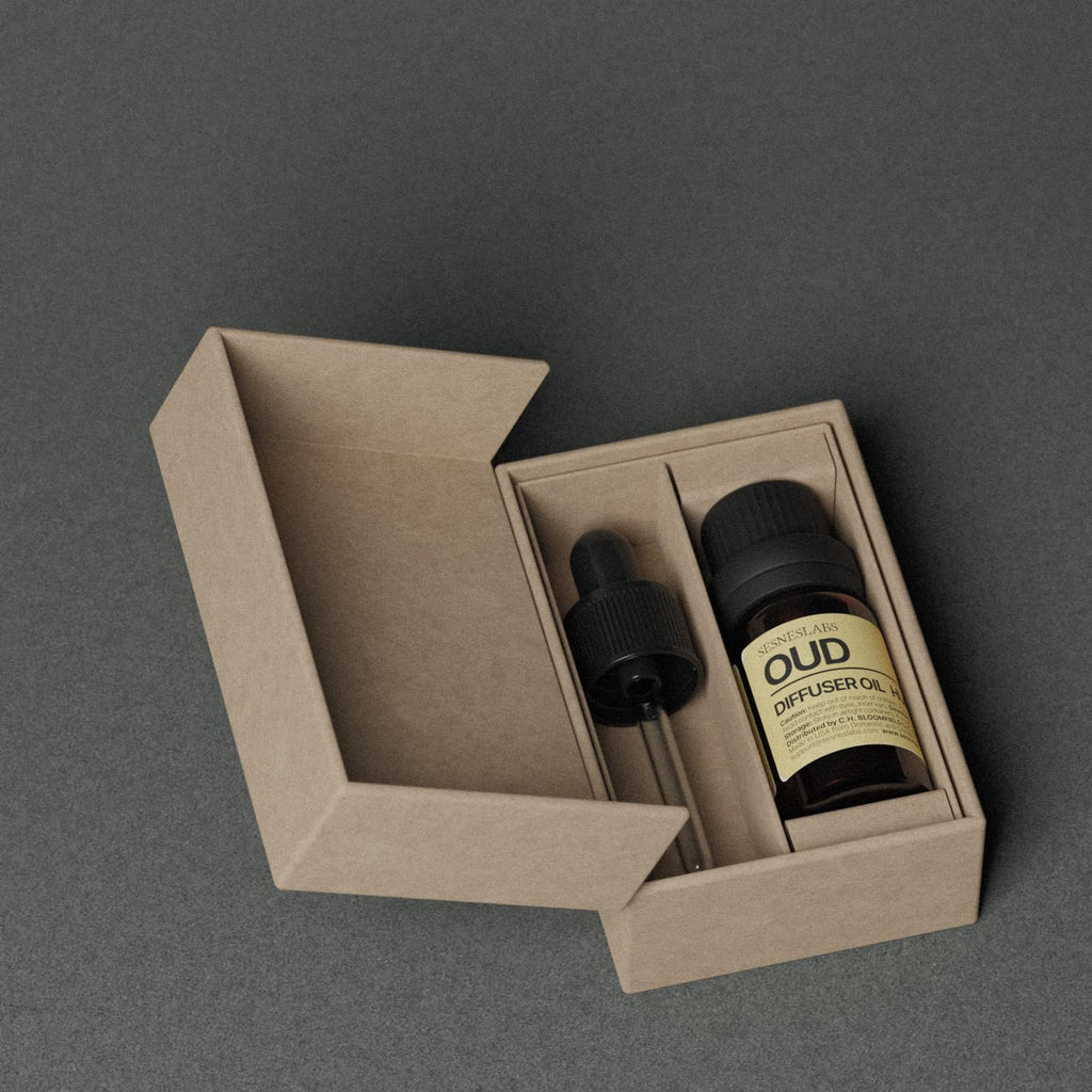 Oud Diffuser Oil, Oud Essential Oil Blend, Woody Spice, 10 mL