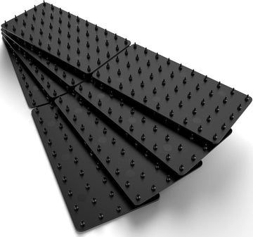 Greatideas Non-Slip Mat and Rug Grippers - Stop Your Mats and Rugs from Slipping and Sliding! Black 4X Pack - Set of 4