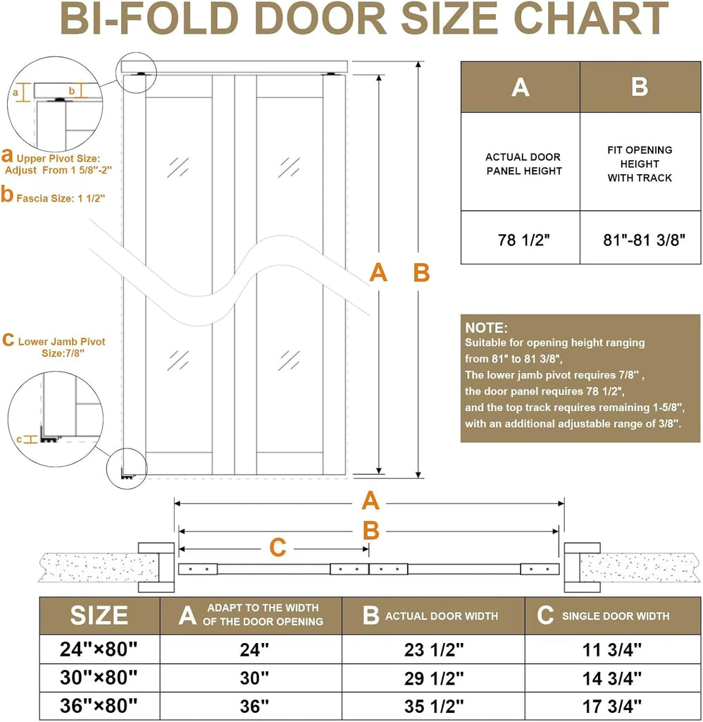 60'' x 80" Rattan Bifold Closet Door, Cane Webbing Wood Interior Door Slab, Build Quality Black Fold