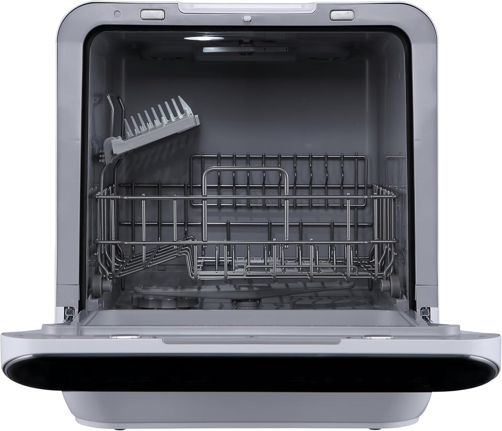Portable Countertop Dishwasher No Hookup Unit with 6-Liter Water Bank for, Apartment, or RV