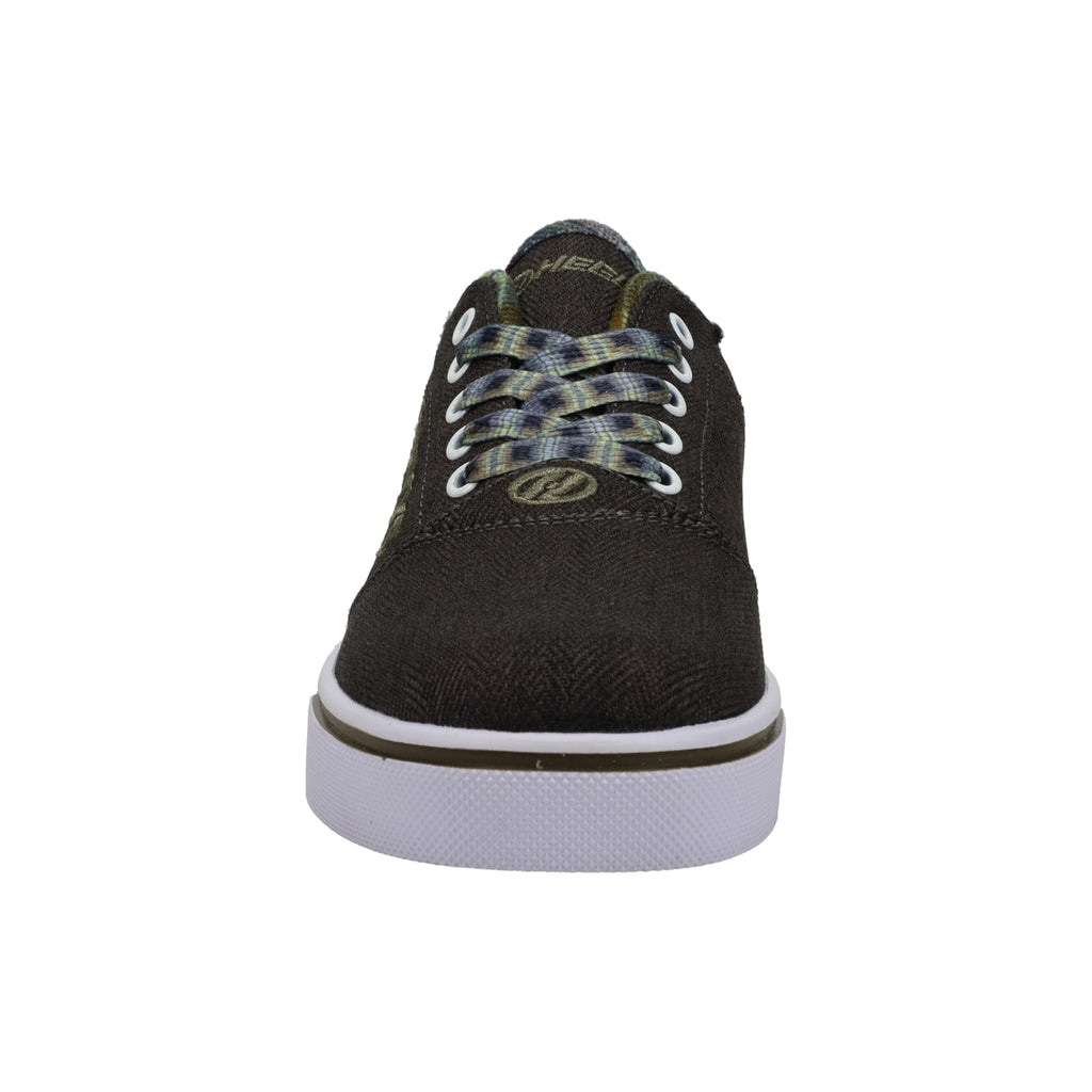 Boys Pro 20 Plaid Nylon Canvas Athletic Sneaker