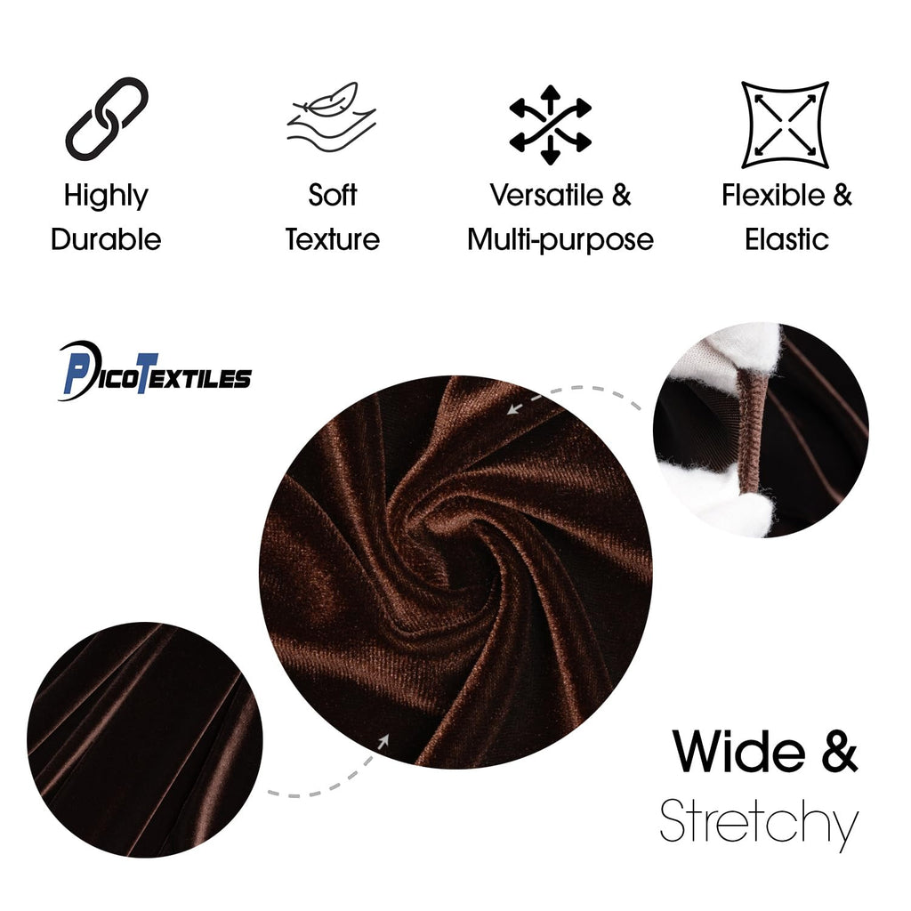 Textiles 8 Yard Bolt Brown Fabric