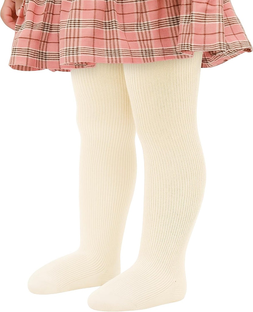 Toddler Girls Tights Baby Cable Knit Stockings Thick Cotton Legging