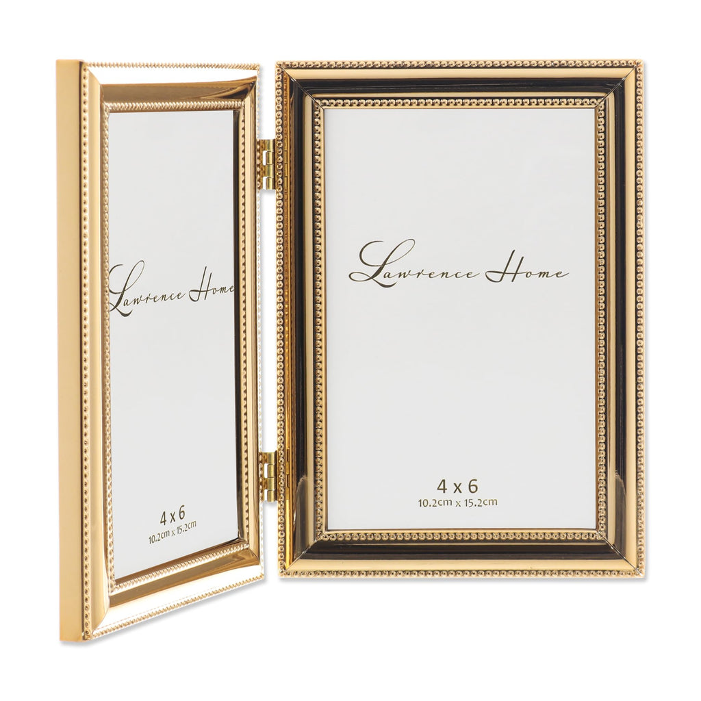 Classic Bead Frame, 4x6 Double, Gold