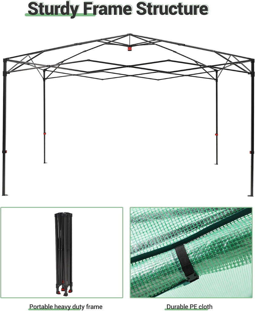 8X12 FT Pop Up Greenhouse for Outdoors