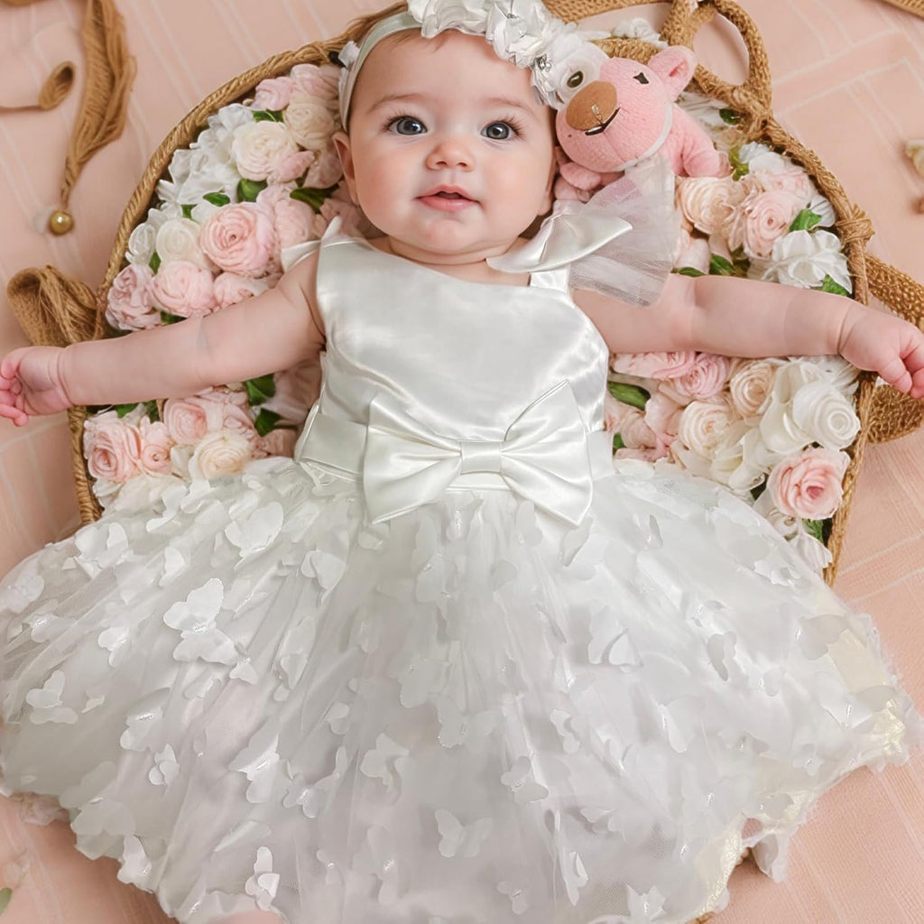 Baby Girl Dress,Toddler Girls Birthday Party Dress Butterfly Tutu Dress