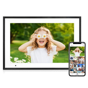 Digital Picture Frame 10.1 Inch Digital Photo Frame 32GB Storage, WiFi Picture Frame with1280x800 IPS Touch Screen
