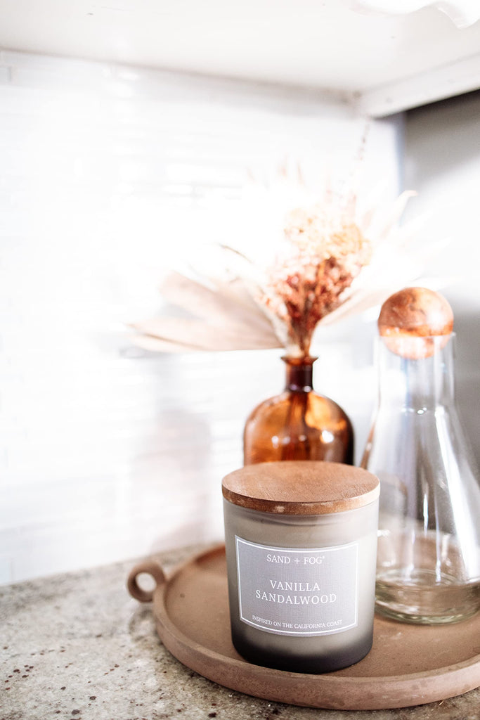 Scented Candles - Cedar Lavender - Additional Scents and Sizes - 3 Wicks 100% Cotton Lead-Free - Luxury Air