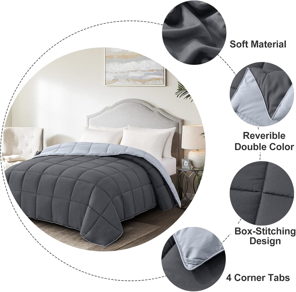 Oversized King Comforter - Bed Duvet Insert Lightweight