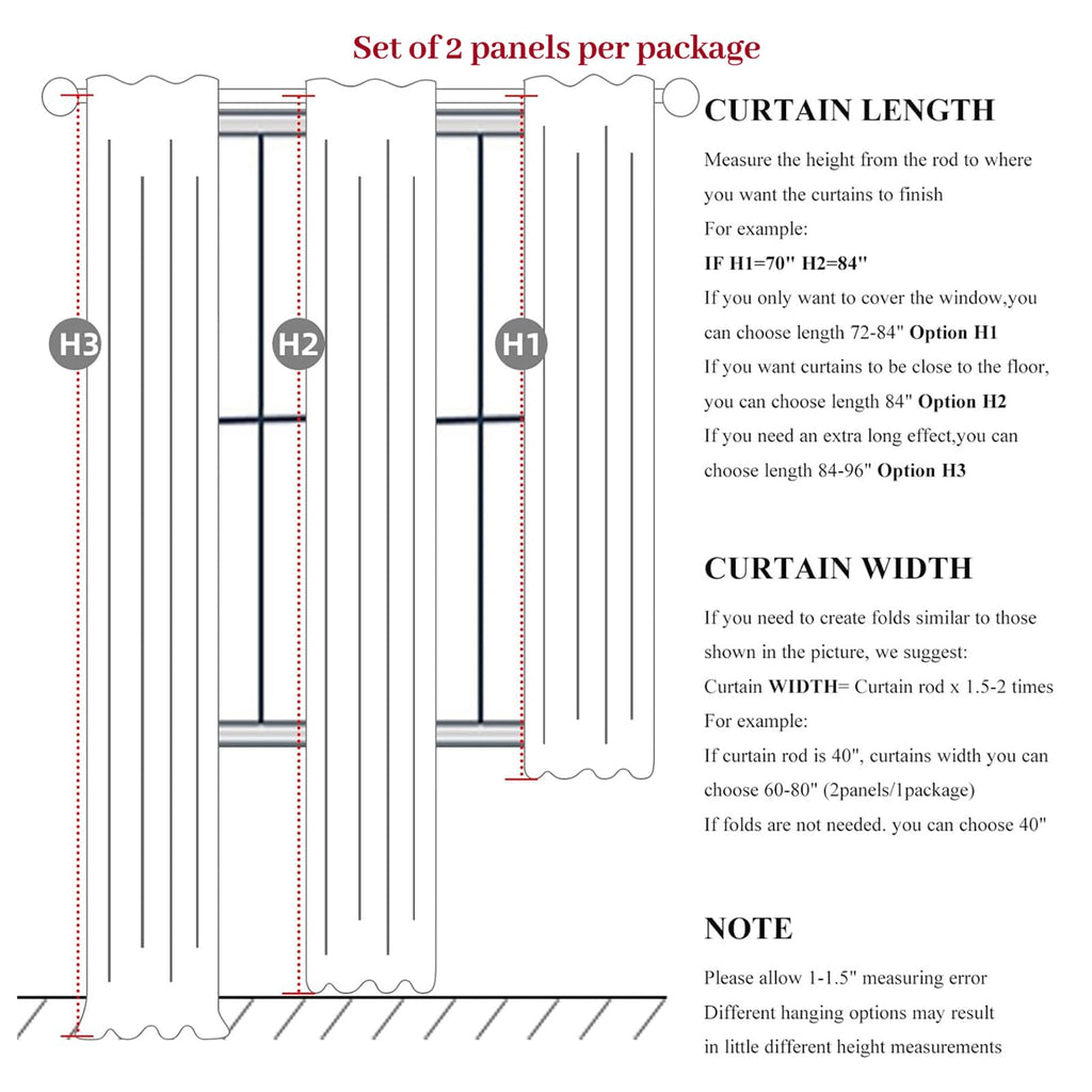 100 Inch Length Extra Wide Pinch Pleated Blackout Curtains 84 Inch Long, Farmhouse Natural Linen Thick Burlap Heavy