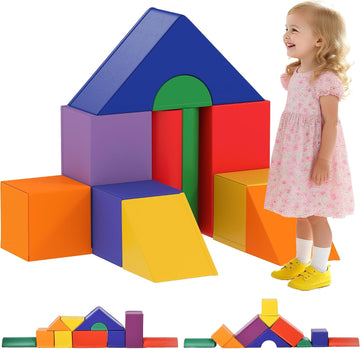 Foam Climbing Blocks for Toddlers Pcs Baby Play Set Assorted