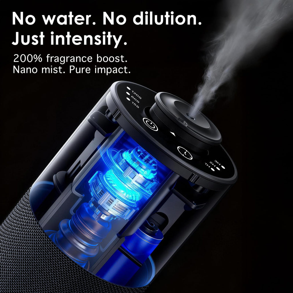 Waterless Essential Oil Diffuser with 4x20mL Hotel Fragrance Oils