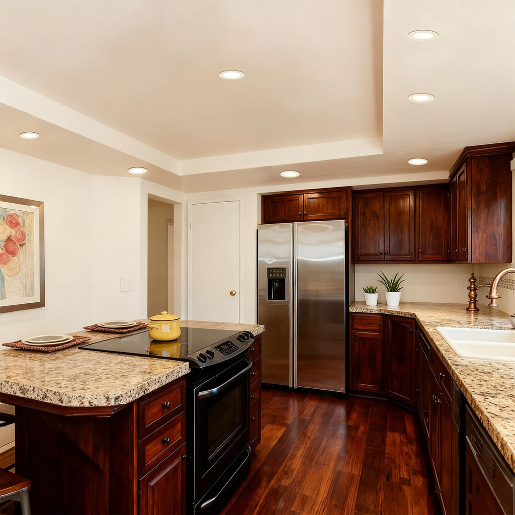 4 Inch Recessed Lighting Housing 6 Pack, New Construction